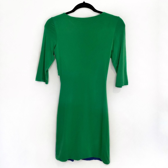 Colour Block Slinky Dress - Picture 3 of 3